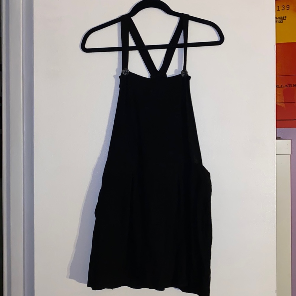 Black Overall Dress
